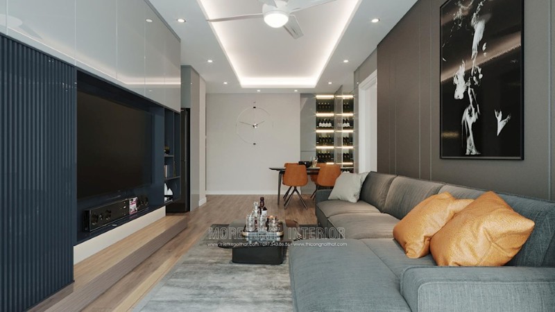 Thiết kế nội thất phòng khách đẹp