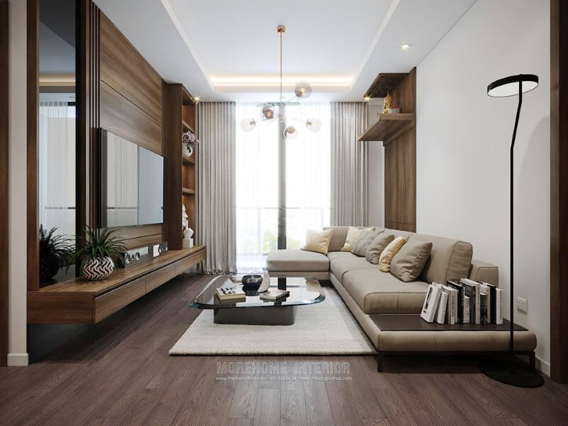 Ấn tượng các mẫu bố trí phòng khách hiện đại