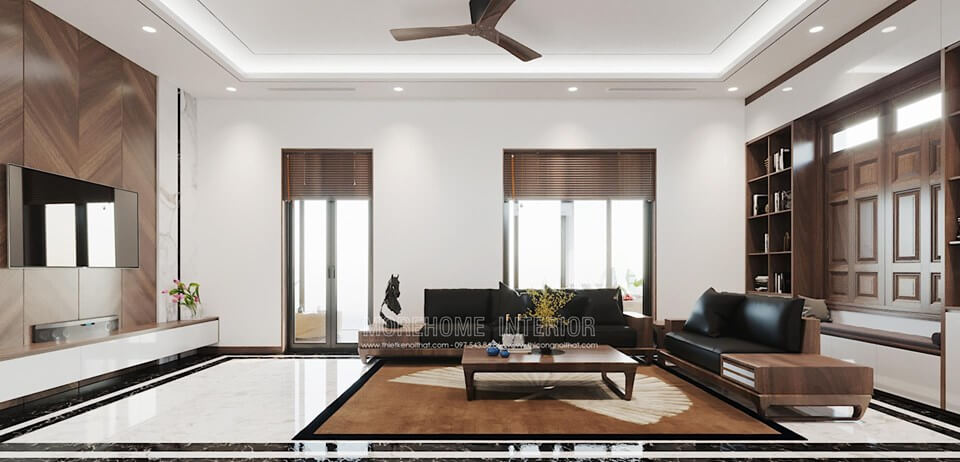 Ấn tượng các mẫu bố trí phòng khách hiện đại