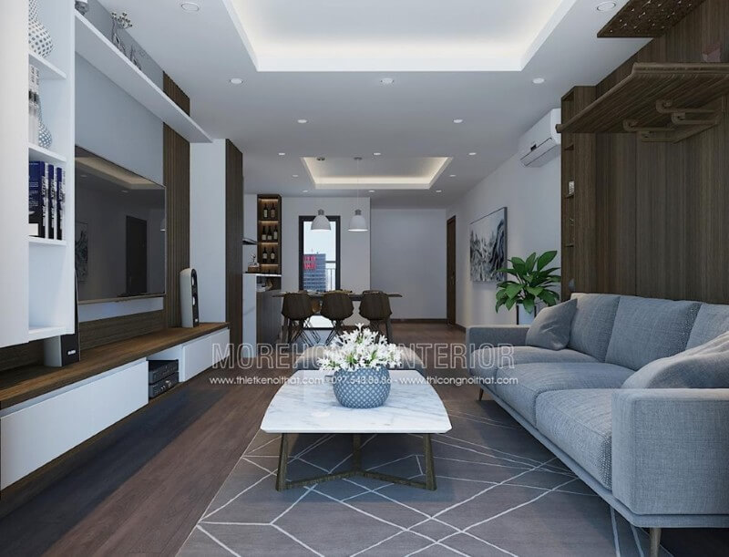Ấn tượng các mẫu bố trí phòng khách hiện đại