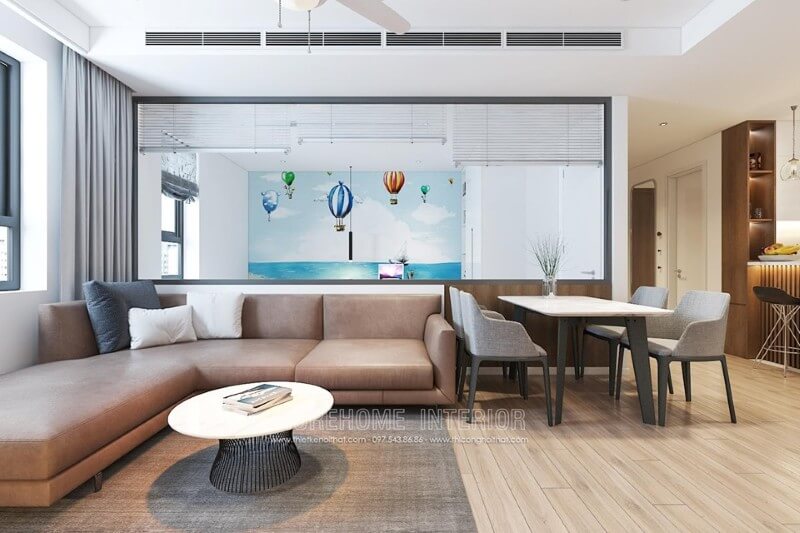 Trang trí nội thất phòng khách chung cư đơn giản nhưng đẹp mắt Ngắm nhìn những mẫu thiết kế phòng khách tinh tế và tiện nghi