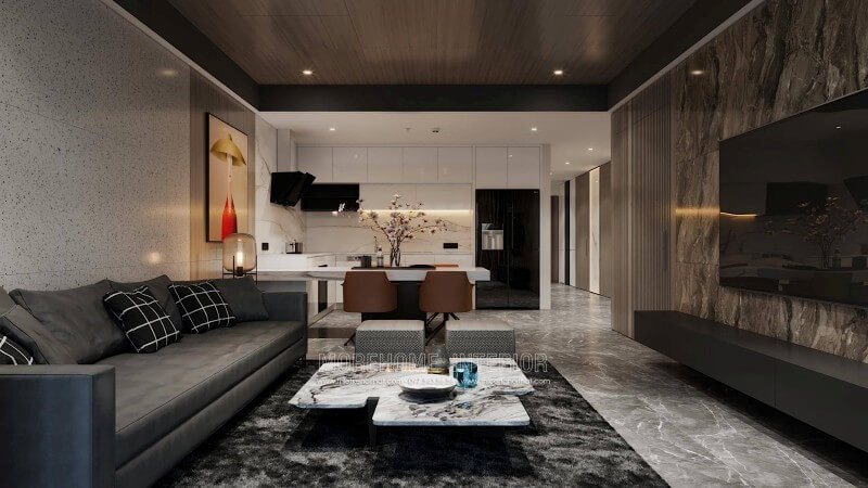 Trang trí nội thất phòng khách chung cư đẹp Ngắm nhìn những mẫu thiết kế phòng khách tinh tế và tiện nghi