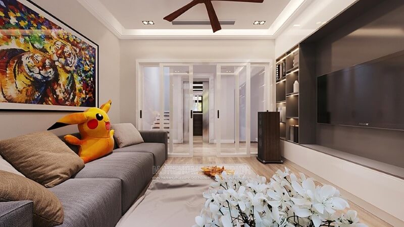 Thiết kếbố trí nội thất phòng khách phong cách hiện đại tại biệt thự Starlake Tây Hồ Ngắm nhìn những mẫu thiết kế phòng khách tinh tế và tiện nghi