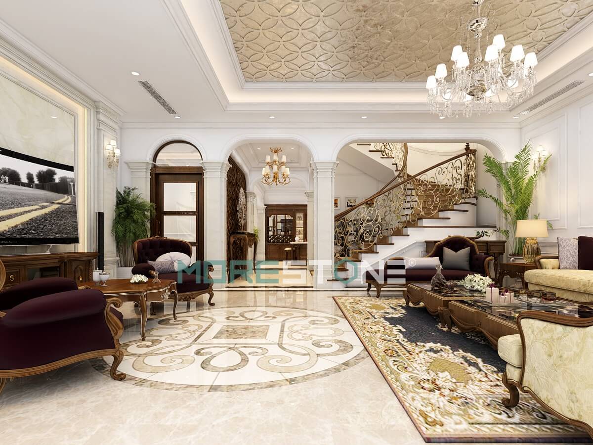 Ấn tượng với những mẫu trang trí phòng khách sang trọng và ấn tượng