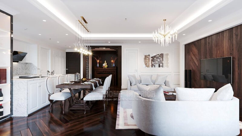 Trang trí nội thất phòng khách chung cư sang trọng và tiện nghi Xem ngay các mẫu trang trí phòng khách sang trọng và ấn tượng nhất