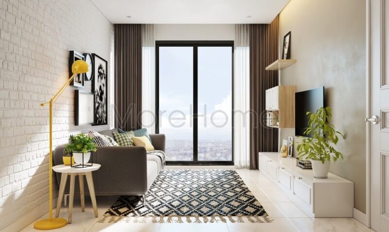 Thiết kế nội thất phòng khách chung cư phong cách hiện đại và tại căn hộ Ascent mang đến cho không gian phòng khách tràn đầy sức sống vô cùng mới. Xem ngay các mẫu trang trí phòng khách sang trọng và ấn tượng nhất