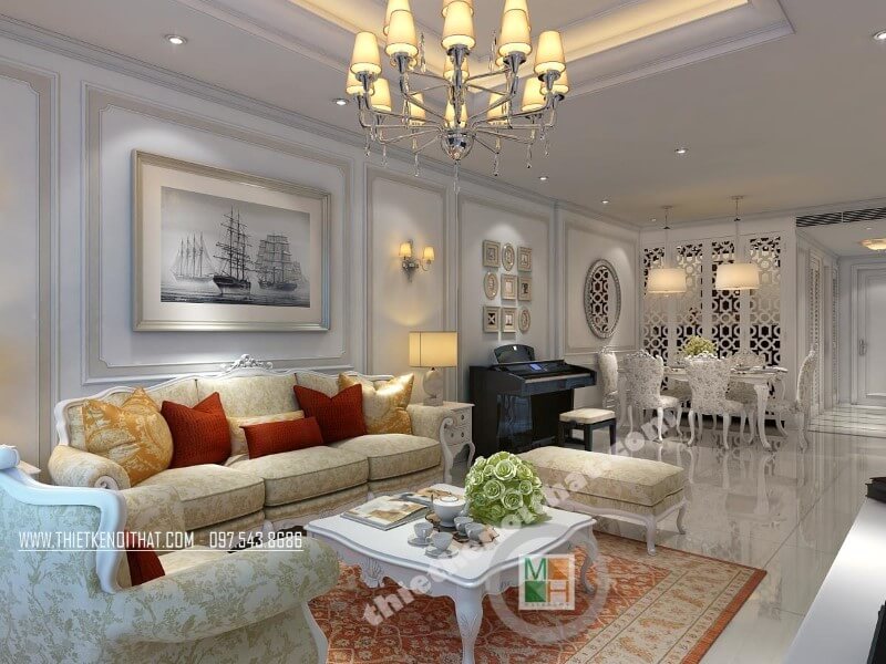 Danh sách các mẫu thiết kế phòng khách sang trọng