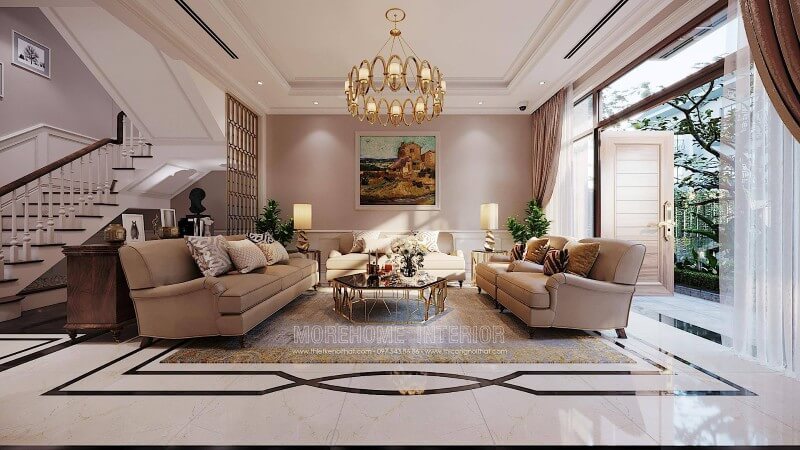 Danh sách các mẫu thiết kế phòng khách sang trọng