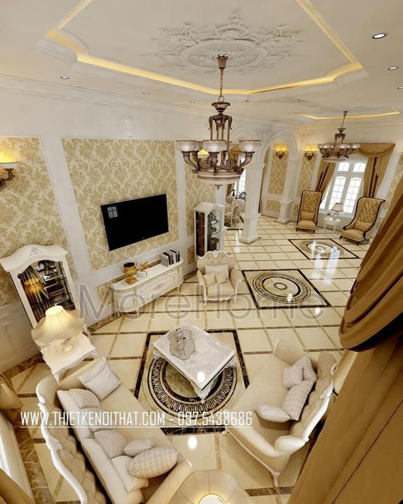 Danh sách các mẫu thiết kế phòng khách sang trọng